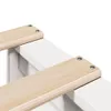 Massivholzbett ohne Matratze Weiß 150x200 cm Kiefernholz Produktbild-Vorschau 6