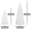 com-four® 2-teiliges Deko-Tannenbaum-Set aus Acryl mit Produktbild-Vorschau 6