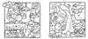 Ausmalbuch Cosy Café Days Kawaii-Stil, 40 einseitig Produktbild-Vorschau 2