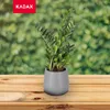 KADAX Doniczka Donica Na Kwiaty 23cm Osłonka Podstawka Podgląd zdjęcia produktu 3