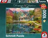 Schmidt Puzzle 1000 pezzi Dominic Davison Ritiro sul lago Anteprima dell’immagine prodotto 1