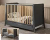 Kinderbett Cosmo 60x120cm mit Schublade und Umbaukit Produktbild-Vorschau 1