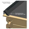 Flachdachblende 2-Teilig Aluminium | Anthrazit 200cm | Produktbild-Vorschau 4