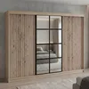 Schwebetürenschrank, 3-türig Schrank mit 4 Schubladen, und Produktbild-Vorschau 1