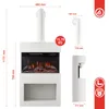 KAMINIO Kominek elektryczny HENRI z rurą kominkową – Podgląd zdjęcia produktu 12