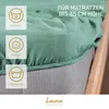 Lavea® 1er Set Spannbettlaken 200x220 cm aus Mikrofaser, Produktbild-Vorschau 3