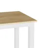 VDD Küchentisch - Schreibtisch-Tisch - 75 cm x 75 cm - weiß Produktbild-Vorschau 4