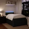 Boxspringbett mit Matratze Schwarz 120x190 cm Samt Produktbild-Vorschau 4