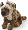 A plush hyena toy is shown sitting on a white background. Produktbild-Vorschau