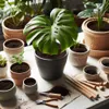 Blumenerde Monstera - 16l - mit Seramis - für gesunde Produktbild-Vorschau 4