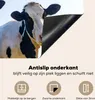 KitchenYeah© Herdabdeckplatte Kuh - Tiere - Blau - Makro , Produktbild-Vorschau 4