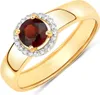 Rafaela Donata Ring Sterling Silber Granat 70110202 60 Produktbild-Vorschau 1