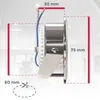 5x LED Einbaustrahler Badezimmer ultra-flach dimmbar IP44 Produktbild-Vorschau 8