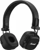 A studio shot of a pair of black Marshall Major IV wireless Bluetooth headphones against a white background. Voir les images du produit