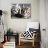 ARTland Leinwandbild Katze Größe: 60x45 cm Produktbild-Vorschau 5