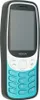A product shot of a Nokia 3210 (2024) mobile phone with a black protective case. Produktbild-Vorschau