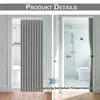 Deur gordijn, waterdicht, 220g/m², linnenlook, gordijn met Productafbeelding-voorbeeld 4