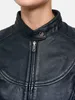 Tazzio Damen Lederjacke F513 (Navy, L) Produktbild-Vorschau 5