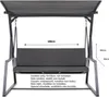Auflagen für Hollywoodschaukel 180x50 + 180x50 cm  Produktbild-Vorschau 2