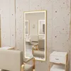 A well-lit salon or dressing room setting with a large LED mirror. Náhled obrázku produktu