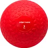A red slamball with weight and brand information printed on it. Produktbild-Vorschau