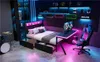 Gaming-Plattformbett 140x200 cm mit LED-Kopfteil, Produktbild-Vorschau 17