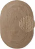 160x230 ovale cm Pezzo tappeto Juta intrecciato 106006 Anteprima dell’immagine prodotto 1