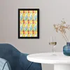 MuchoWow® MuchoWow® Gerahmtes Poster Blumen - Muster - Produktbild-Vorschau 5