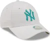 New Era Women 9Forty Cap MLB New York Yankees white/aqua Produktbild-Vorschau 3