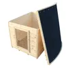 Hundehütte Outdoor kleine Hunde – Hundehaus Holz für Produktbild-Vorschau 8