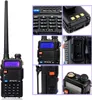 A collage of images showing different views and details of a Retevis RT5R walkie-talkie. Náhled obrázku produktu