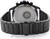 A close-up view of the back of a black Tommy Hilfiger watch band and clasp. Produktbild-Vorschau