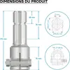 Vývodový hriadeľ, PTO 175 mm puzdro s drážkovaným uložením Náhľad obrázku produktu 9