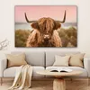 MuchoWow® - Leinwandbilder - Kuh - Schottischer Highlander Produktbild-Vorschau 6