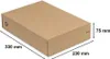 Kartonová krabice s výsekem Karton 230 x 75 x 330 mm Náhled obrázku produktu 2