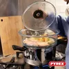 Pyrex - Cestello doppio per cottura a vapore da 20 cm e Anteprima dell’immagine prodotto 2