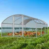 Pollaio Izrielar 3x6x2 m con tetto a cupola, recinto Anteprima dell’immagine prodotto 6