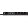 Brennenstuhl Steckdosenleiste 5f mit Schalter, 2xUSB,1xUSB Produktbild-Vorschau 2