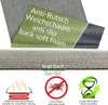 Outdoorläufer Teppich Läufermatte TATAMI Grau Rattan Robust Produktbild-Vorschau 3