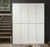 Garderobenschrank "Nevada" in weiß Schuhschrank 148x191 cm, Produktbild-Vorschau 6