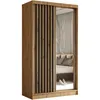 Schwebetürenschrank HELIX 120cm Artisan/Schwarz – 2-türig, Produktbild-Vorschau 1