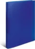 A dark blue ring binder is shown from the side against a white background. Náhľad obrázku produktu