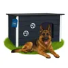 Outentin Hundehütte Outdoor Winterfest für Große Hunde – Produktbild-Vorschau 1