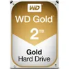 A product shot of a Western Digital Gold 2TB hard drive. Produktbild-Vorschau