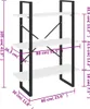 vidaXL Bücherregal Weiß 80x30x105 cm Holzwerkstoff Produktbild-Vorschau 7