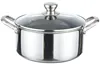 Ø28cm Kochtopf Edelstahl Wabenmuster Induktion Topf mit Produktbild-Vorschau 1