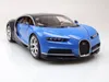 Bburago 1:18 Plus Bugatti Chiron modrá Podgląd zdjęcia produktu 17