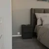 Nachttisch Schwarz 2er Set  Nachtschrank Nachtkommode Produktbild-Vorschau 10