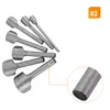 7-teiliges DIY Lederwerkzeug Set - Halbrunder Lochstich und Voir les images du produit 7