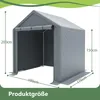 Kůlna na nářadí 190 x 170 x 200 cm, garáž na kola, kůlna na Náhled obrázku produktu 2